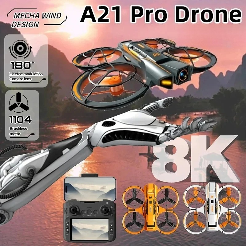 Jjrc Drone X12 - Drone A21 Pro Original 4K Profesional
